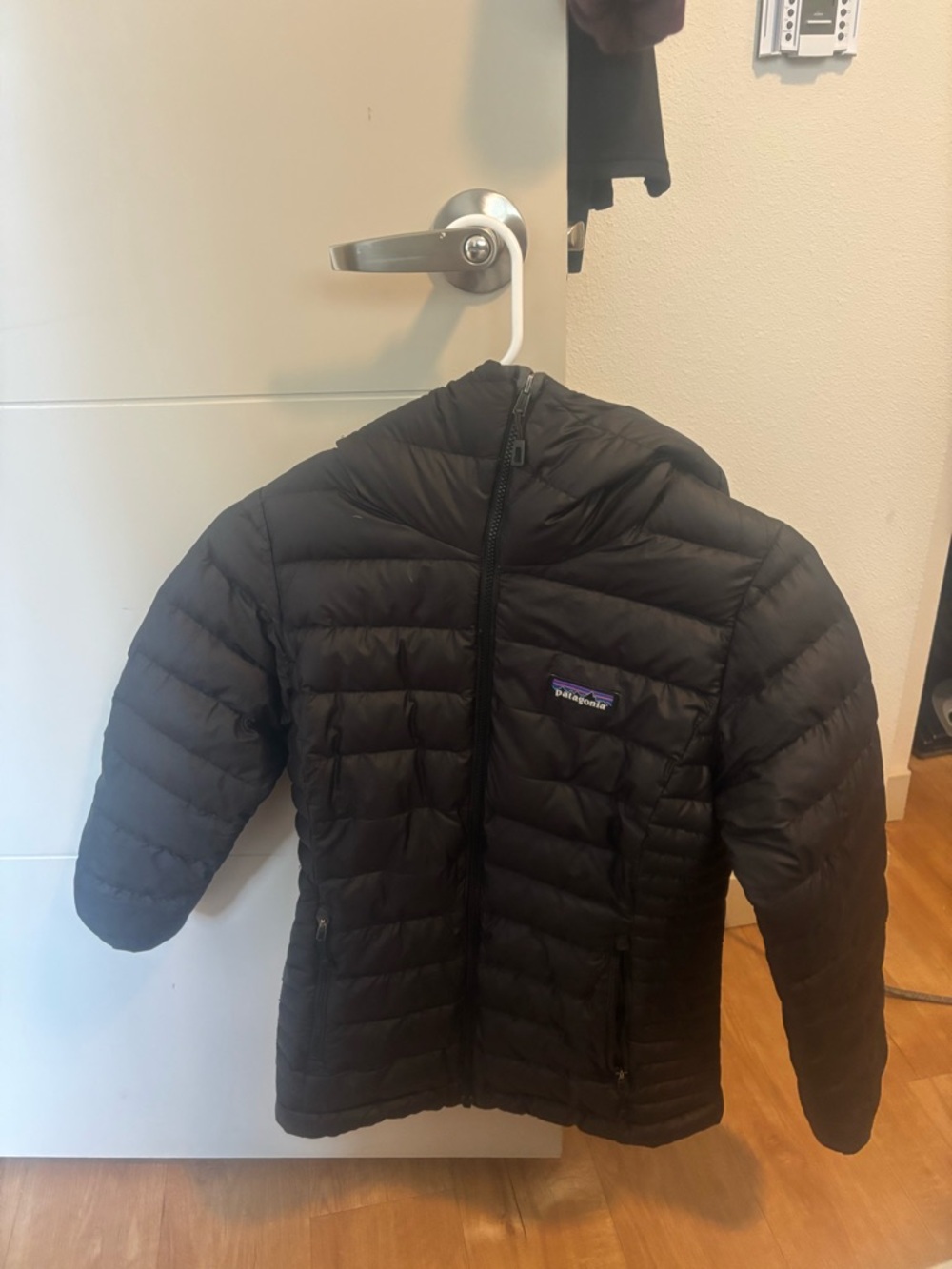 Patagonia Black Quilted Down Jacket